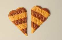 ventagli cuore wafercacao